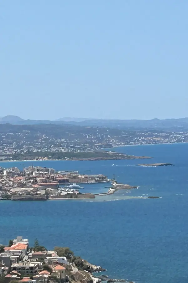 Views of the harbor and historic Venetian architecture in Chania's Old Town.
