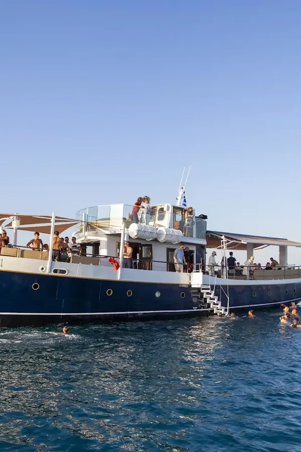 Irini boat side view