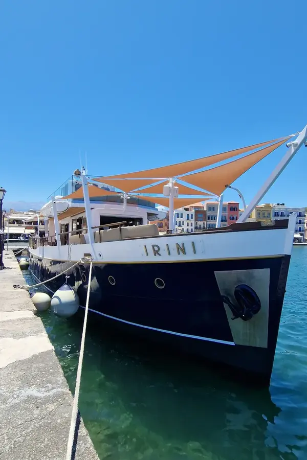 Irini boat front view